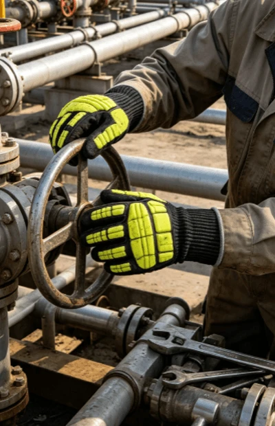 Impact-resistant Gloves of Oil & Gas Impact-resistant Gloves of Oil & Gas